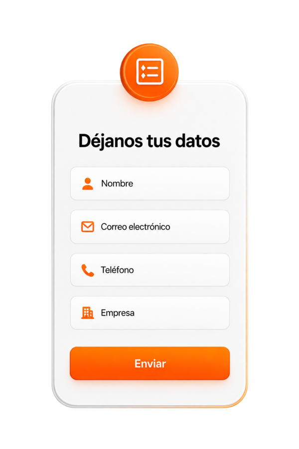 Formulario de conversión de leads